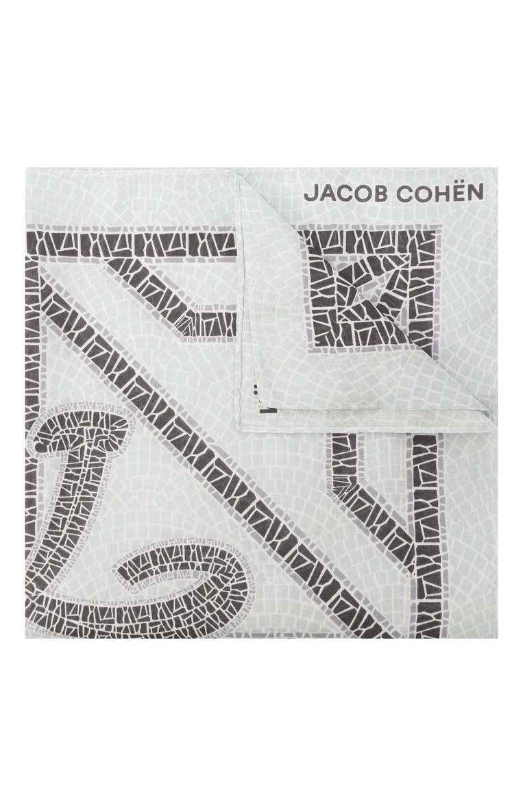 Мужские джинсовые шорты JACOB COHEN синего цвета, арт. 25E P/JUM_0E001 054 S2544 TR | Фото 7 (Длина Шорты М: До колена; Материал внешний: Хлопок, Деним; Кросс-КТ: Деним; Случай: Повседневный; Принт: Без принта; Стили: Кэжуэл; Автоматизация ТО: Проставлено; Автоматизация состава: Проставлено; Детали: Без декора)