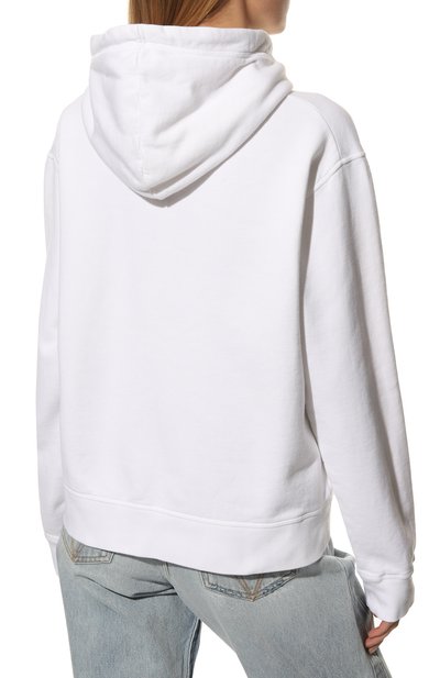 Хлопковое худи DSQUARED2 белого цвета по цене 52900 руб., арт. S75GU0470/S25030, фото 4 Хлопковое худи DSQUARED2, арт. S75GU0470/S25030, фото 4