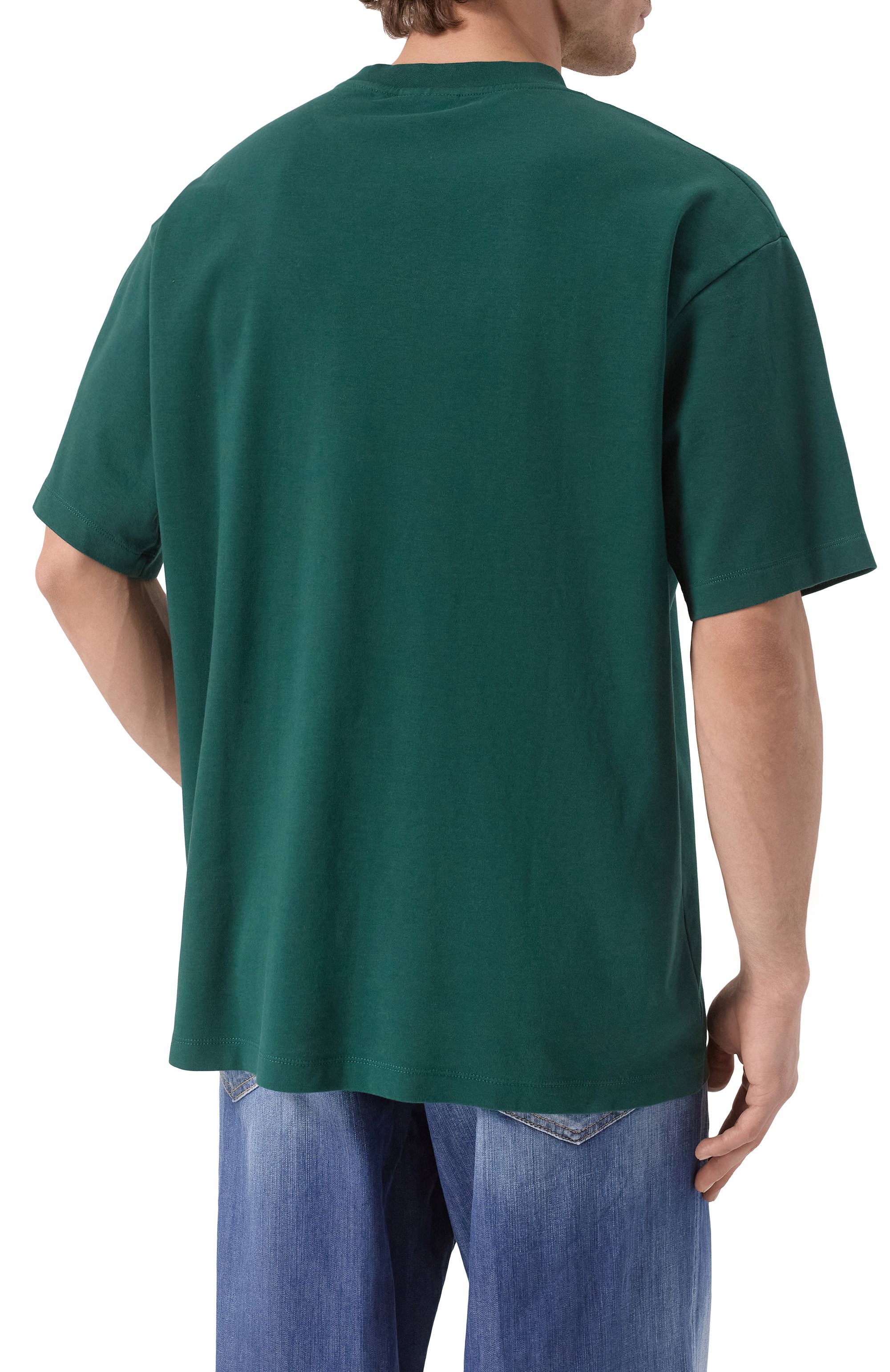 Хлопковая футболка DROLE DE MONSIEUR, арт. PERM-TS202-C0002-DGN, фото 4