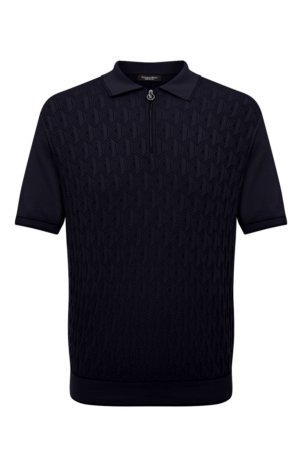 Поло из шелка и хлопка STEFANO RICCI, арт. K818042P31/F23170, фото 1