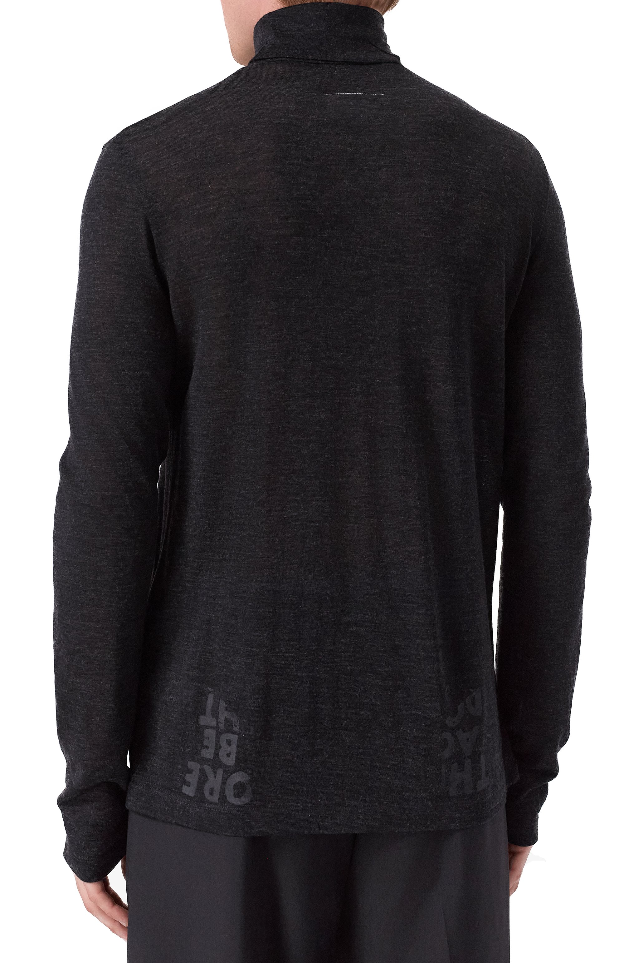 Шерстяная водолазка MM6, арт. SH2NH0011/M20123, фото 4