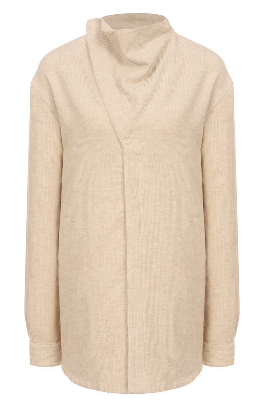 Вельветовая рубашка Rick Owens RP02E4242/MLC Бежевый RP02E4242/MLC