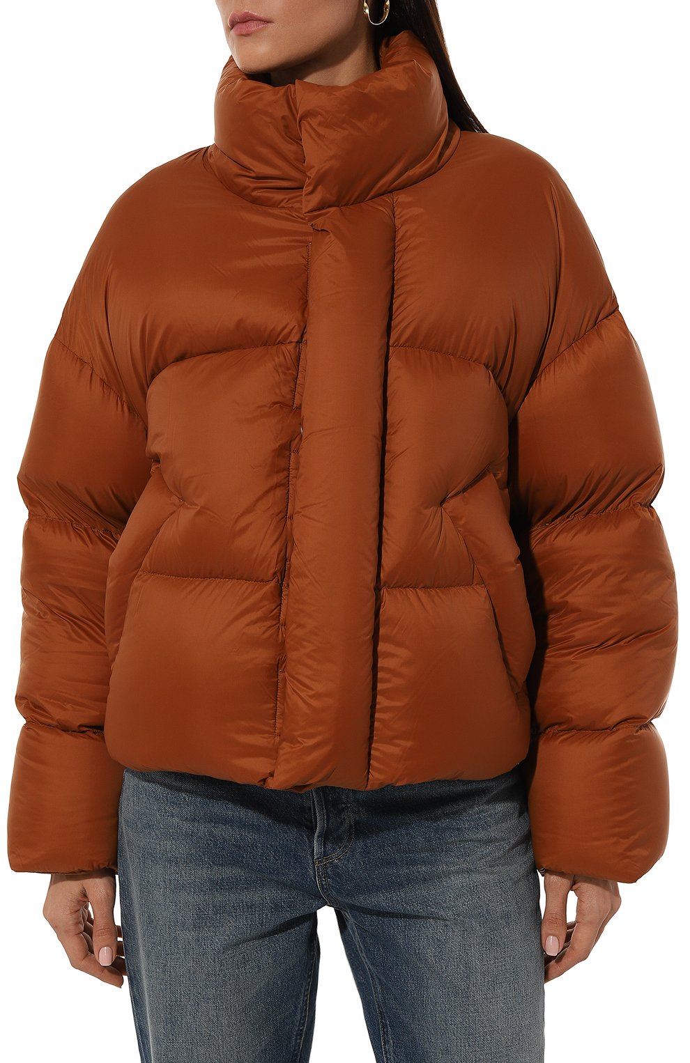 Пуховик MORDECAI оранжевого цвета по цене 123000 руб., арт. 24A96MRD01A, фото 3 Пуховик MORDECAI, арт. 24A96MRD01A, фото 3