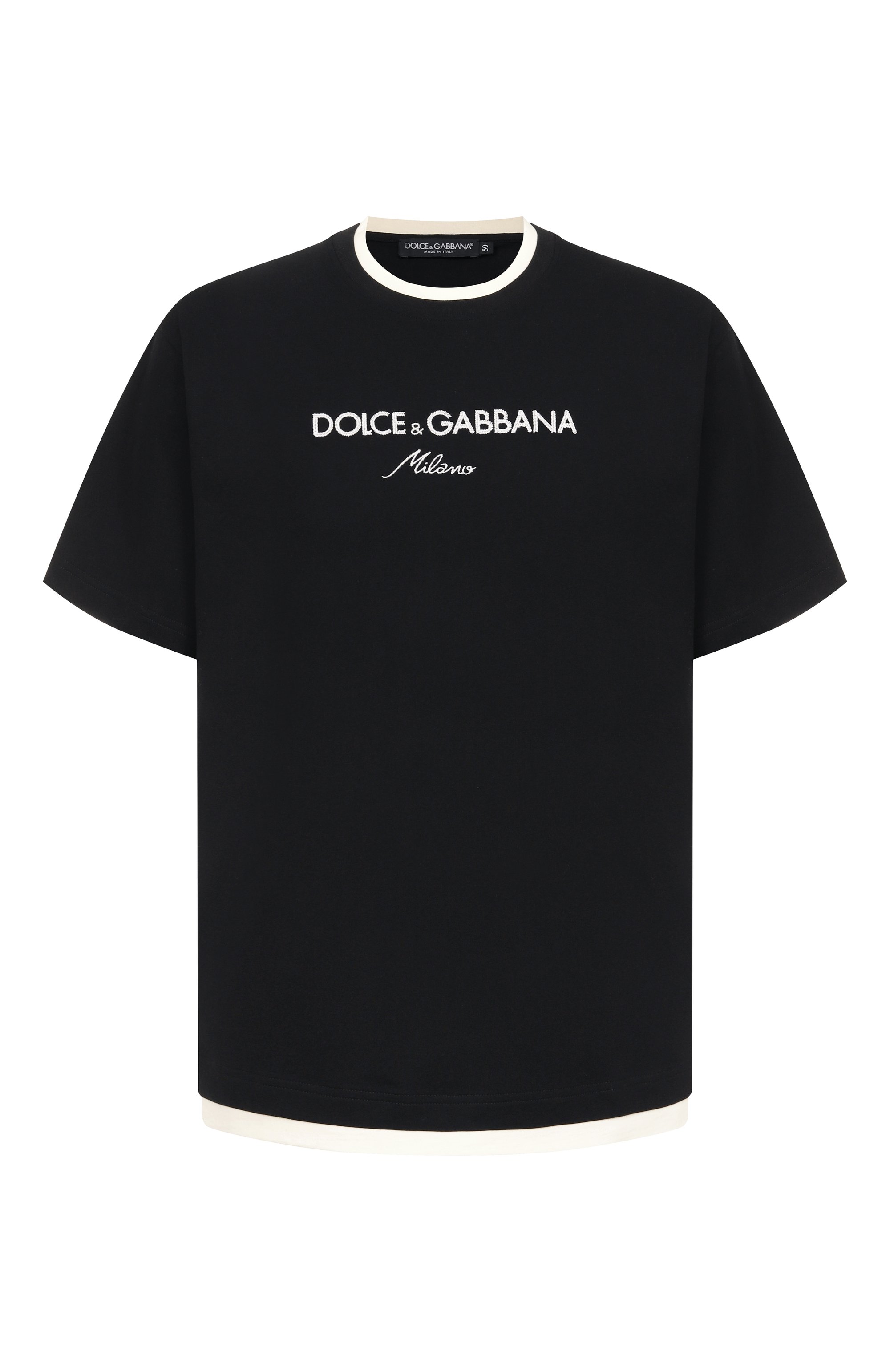 Хлопковая футболка DOLCE & GABBANA, арт. G8ST6Z/G7PCG, фото 1