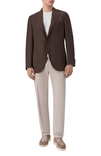 Шерстяной пиджак ANDREA CAMPAGNA, арт. SALINA C0N SPALLINA BASSA/T26123, фото 2