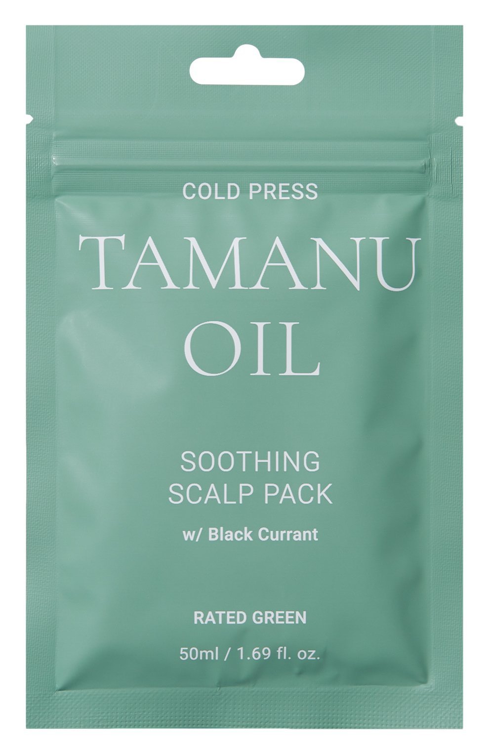 Успокаивающая маска для кожи головы с маслом таману холодного отжима (50ml) RATED GREEN, арт. 8809514550177, фото 1