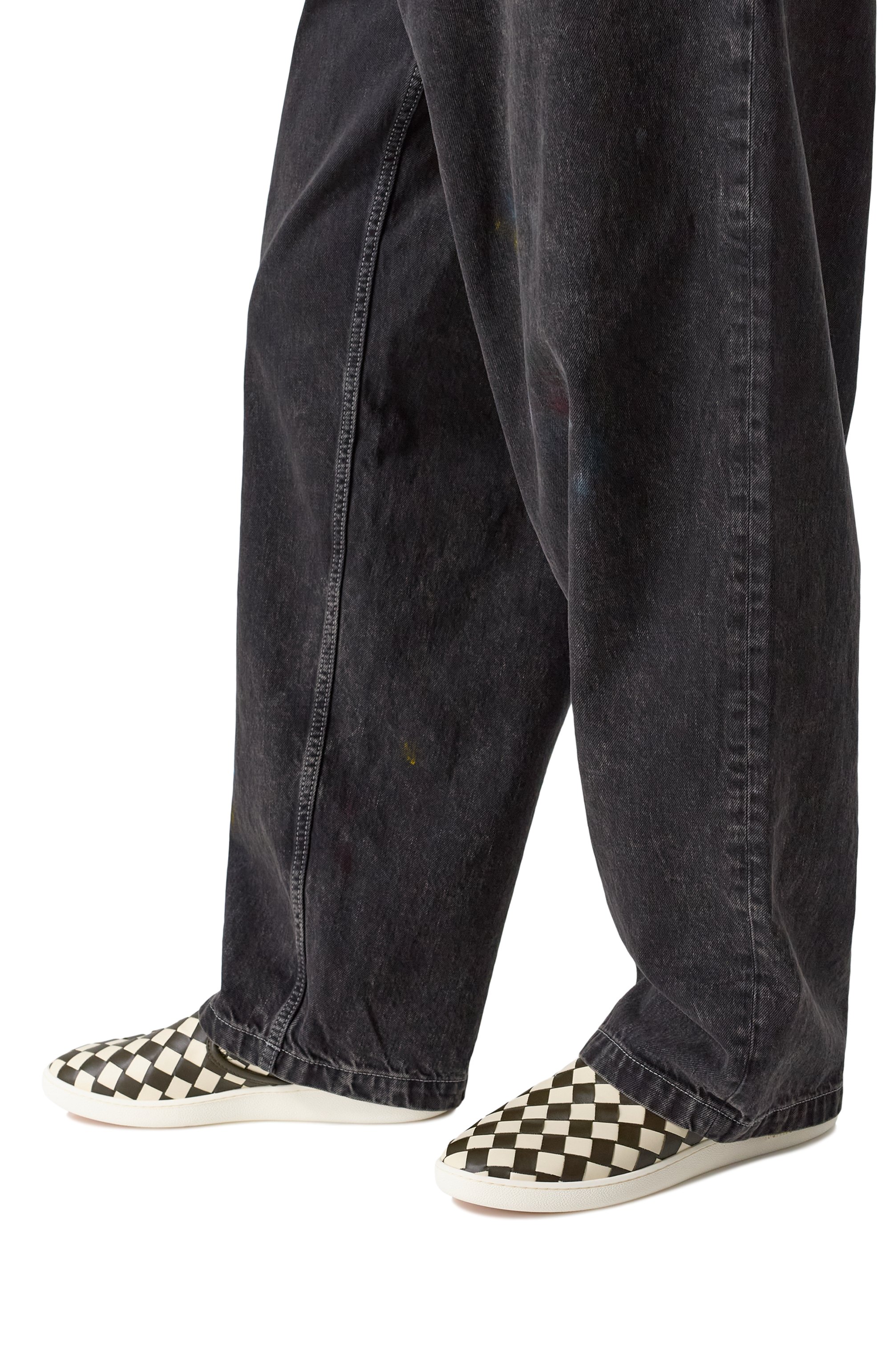 Кожаные слипоны sawyer BOTTEGA VENETA разноцветного цвета по цене 122000 руб., арт. 775320/V3HB4, фото 3 Кожаные слипоны sawyer BOTTEGA VENETA, арт. 775320/V3HB4, фото 3