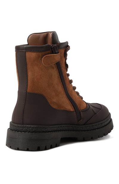 Кожаные ботинки BRUNELLO CUCINELLI, арт. BSIHPZH156, фото 3