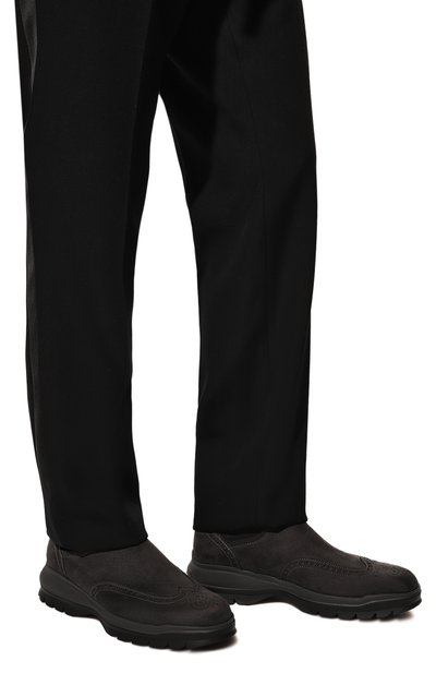 Замшевые челси SANTONI, арт. MGIG18265SKNKCATG76, фото 3