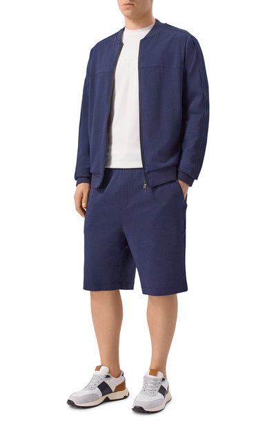 Толстовка BOGNER темно-синего цвета по цене 42800 руб., арт. 88085253, фото 2 Толстовка BOGNER, арт. 88085253, фото 2