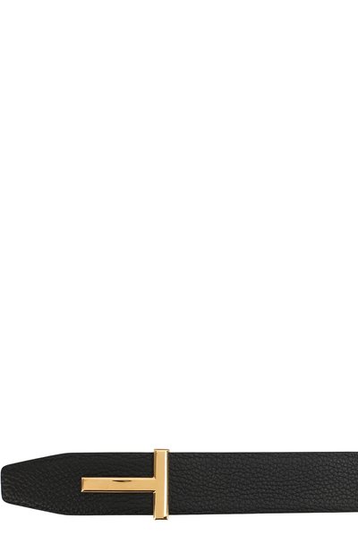 Кожаный ремень с фигурной пряжкой TOM FORD, арт. 118TB178P-CL8, фото 3