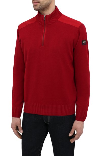 Джемпер PAUL&SHARK красного цвета по цене 33450 руб., арт. C0P1028/FUP, фото 3 Джемпер PAUL&SHARK, арт. C0P1028/FUP, фото 3