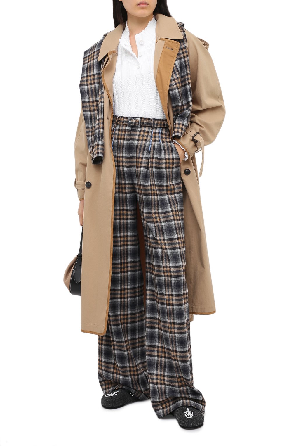 Хлопковый пуловер RTA, арт. WU069-7136WHT, фото 2