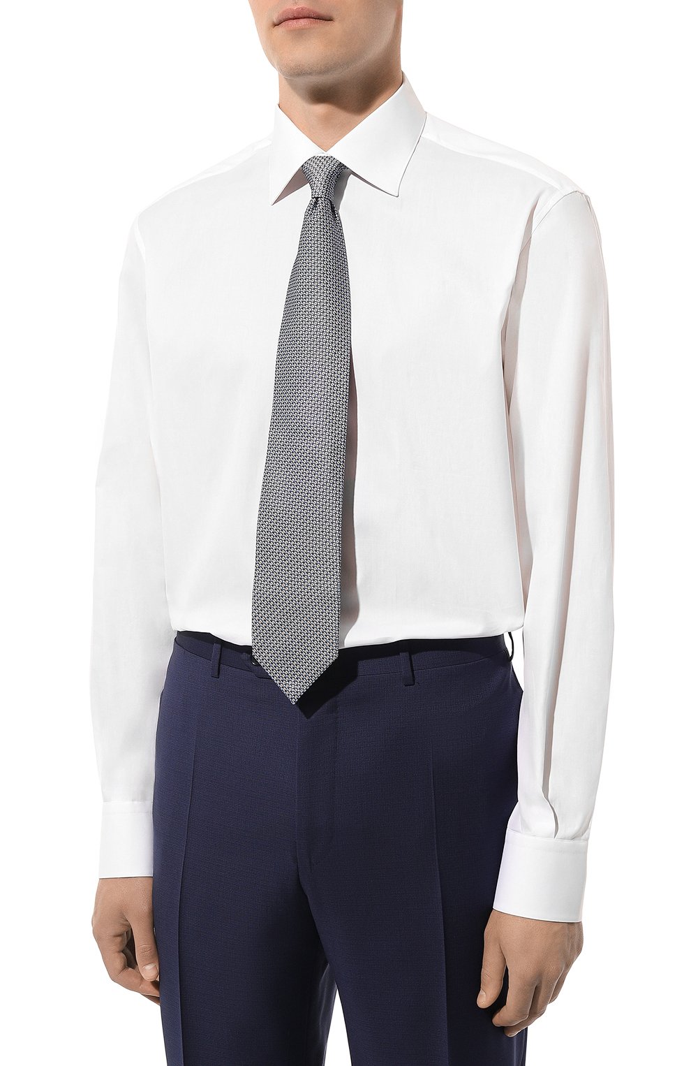 Хлопковая сорочка STEFANO RICCI, арт. MC003678/BN1752, фото 3