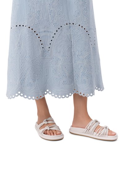 Кожаные шлепанцы SANTONI, арт. WHXG72199G0MTMKN, фото 2