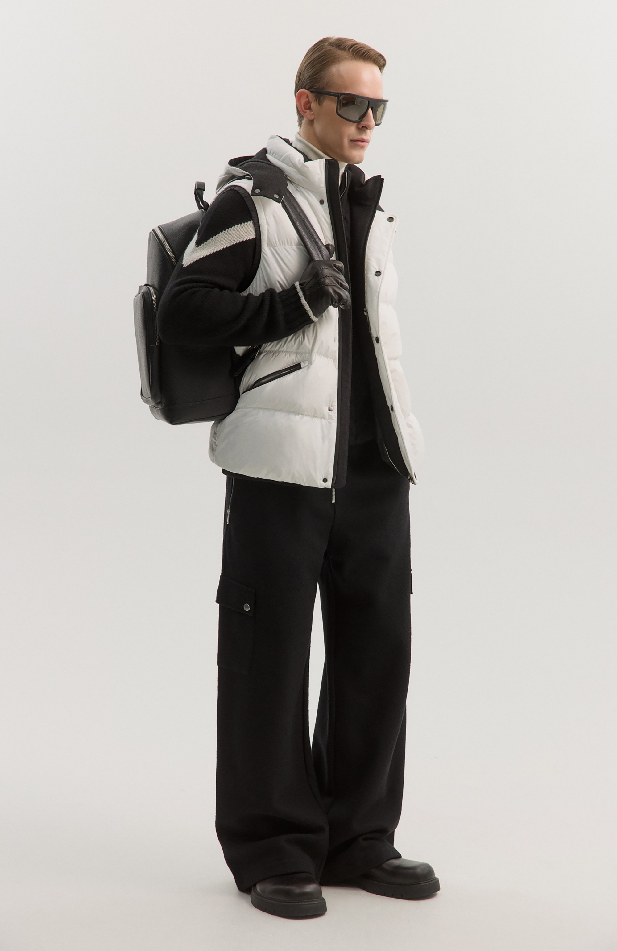 Шерстяные брюки-карго JIL SANDER, арт. J47KA0291-J41423, фото 6