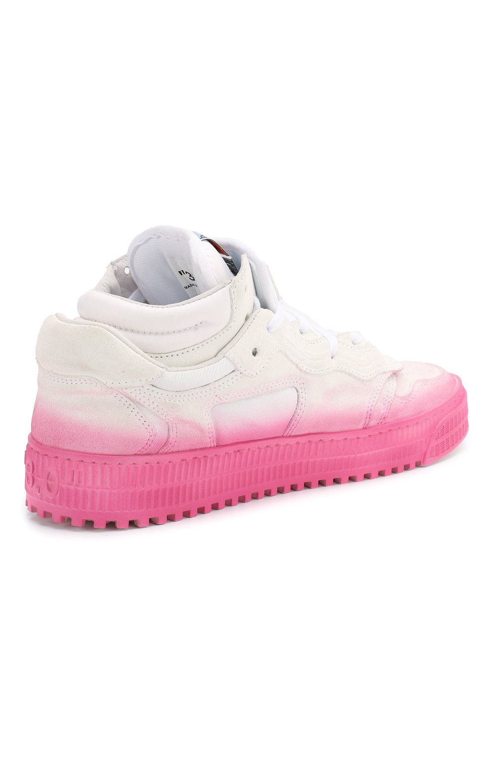 Замшевые кеды off-court 3.0 OFF-WHITE, арт. 0WIA181R20D801120128, фото 4