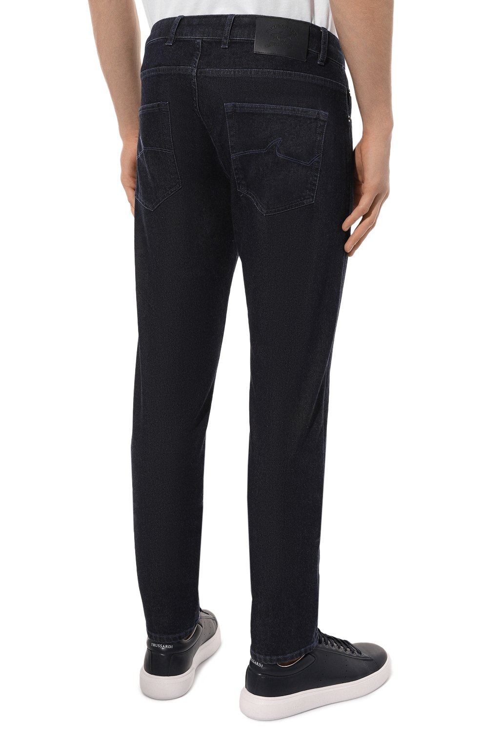 Джинсы PAUL&SHARK темно-синего цвета по цене 28650 руб., арт. 23414110, фото 4 Джинсы PAUL&SHARK, арт. 23414110, фото 4