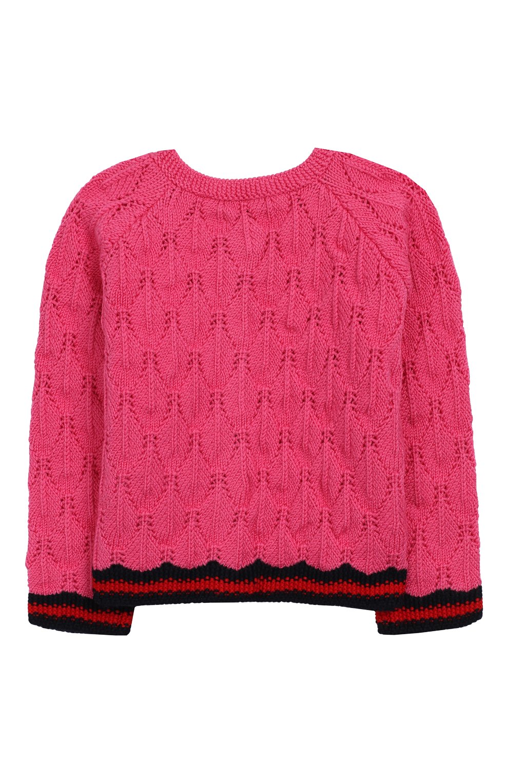 Шерстяной кардиган фактурной вязки GUCCI, арт. 519630/X1641, фото 2