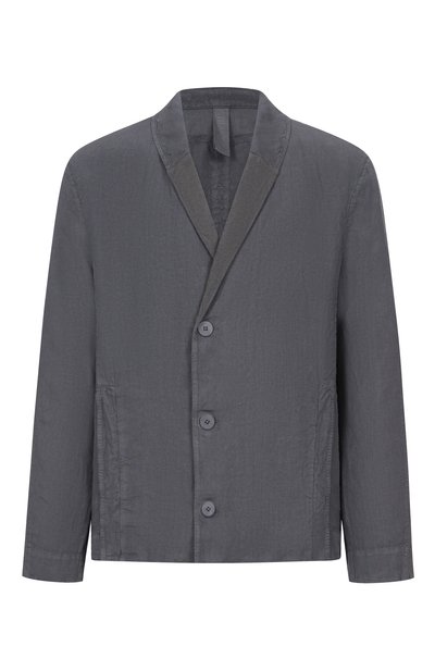 Мужской пиджак изо льн а и хлопка TRANSIT, арт. CFUTRCD135