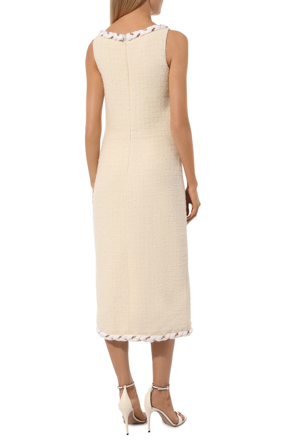 Твидовое платье GIAMBATTISTA VALLI, арт. 24FWPVGT5004-08UBE, фото 4