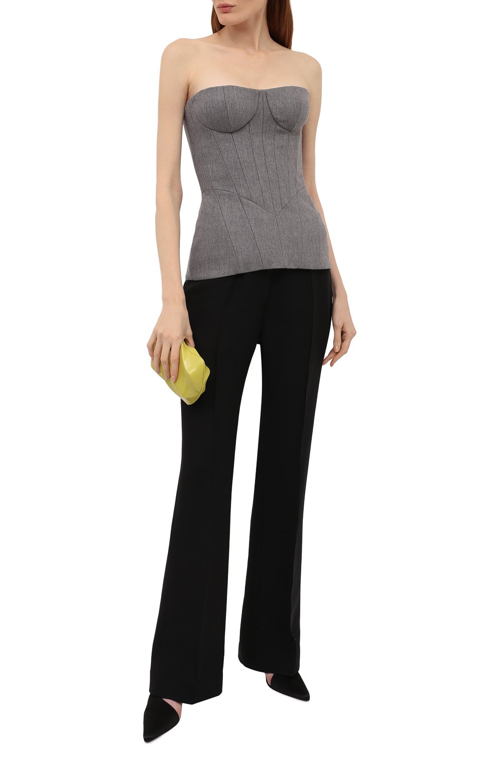 Шерстяной топ BALMAIN, арт. VF0AC005/W128, фото 2