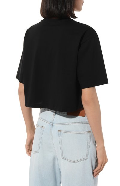 Хлопковая футболка BALMAIN, арт. AF1EE020BB02, фото 4