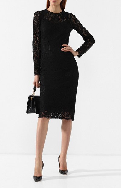 Кружевное платье DOLCE & GABBANA, арт. F6VB8T/HLMCK, фото 2