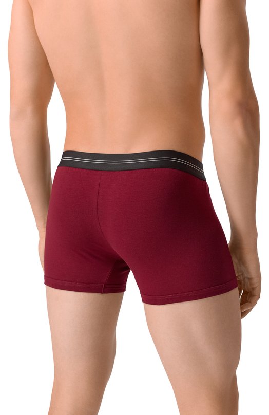 Хлопковые боксеры Dolce & Gabbana M4F46J/0NR66 Бордовый  M4F46J/0NR66 Фото 3
