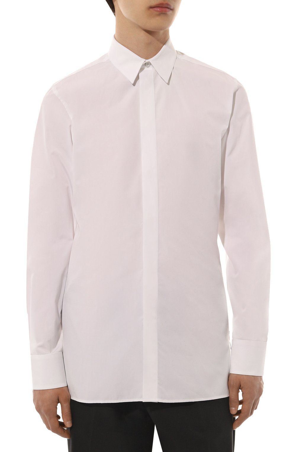 Хлопковая рубашка GIVENCHY, арт. BM60PQ146X, фото 3