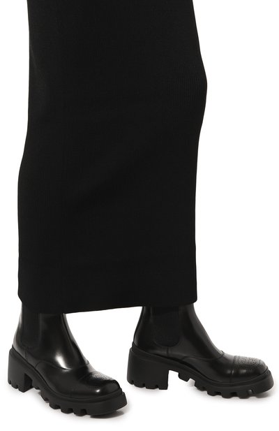 Кожаные ботильоны GUCCI, арт. 670405 DKSN0, фото 3