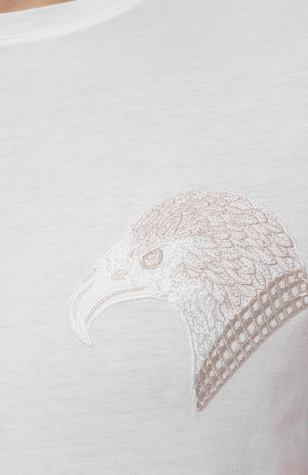 Футболка STEFANO RICCI белого цвета по цене 43150 руб., арт. MNH3202450/803, фото 5 Футболка STEFANO RICCI, арт. MNH3202450/803, фото 5