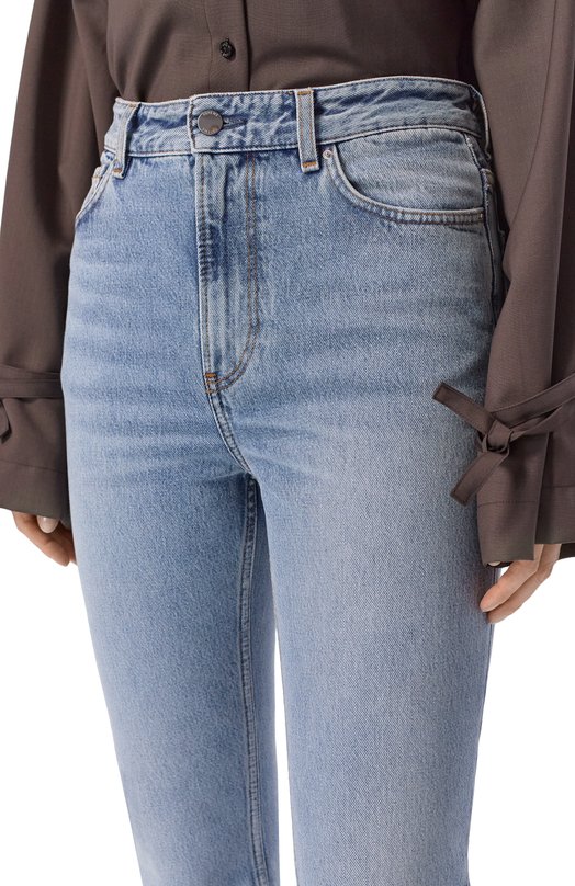 Джинсы TOTEME 254-WRB0271-FB0423 Голубой  254-WRB0271-FB0423 Фото 5