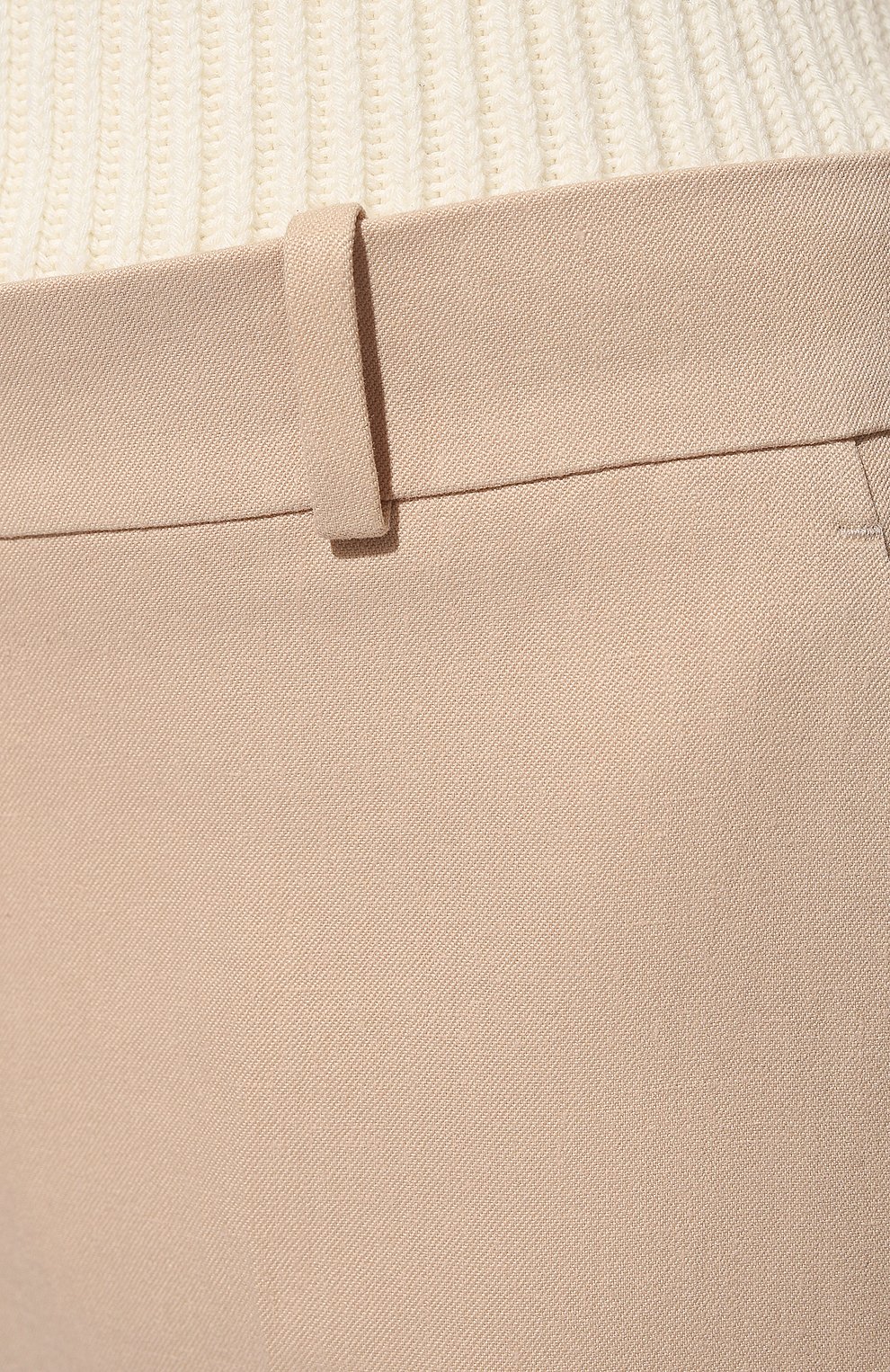 Льняные брюки LORO PIANA светло-бежевого цвета по цене 119000 руб., арт. FAM3729, фото 5 Льняные брюки LORO PIANA, арт. FAM3729, фото 5