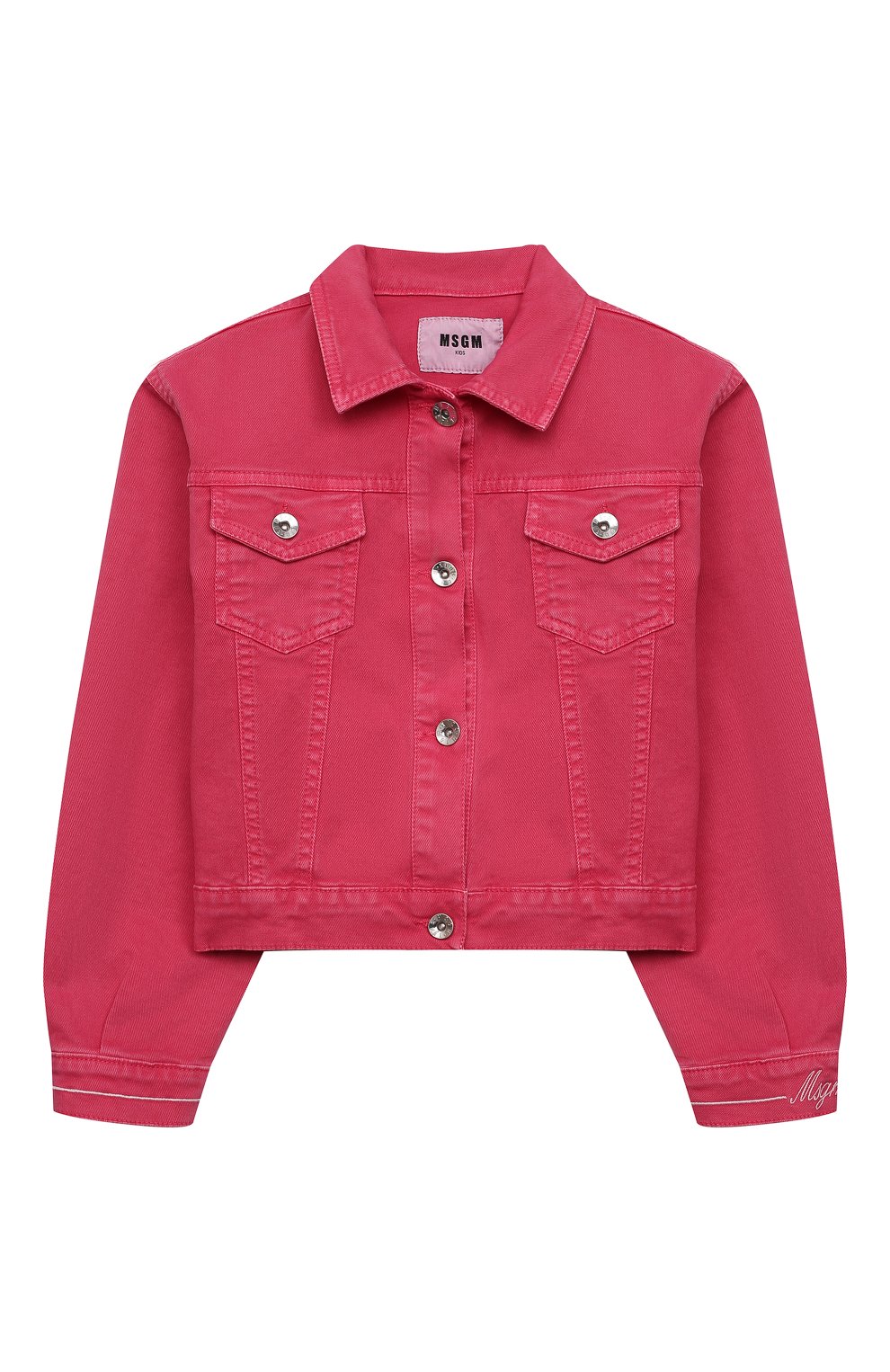Джинсовая куртка MSGM KIDS, арт. MS026843, фото 1
