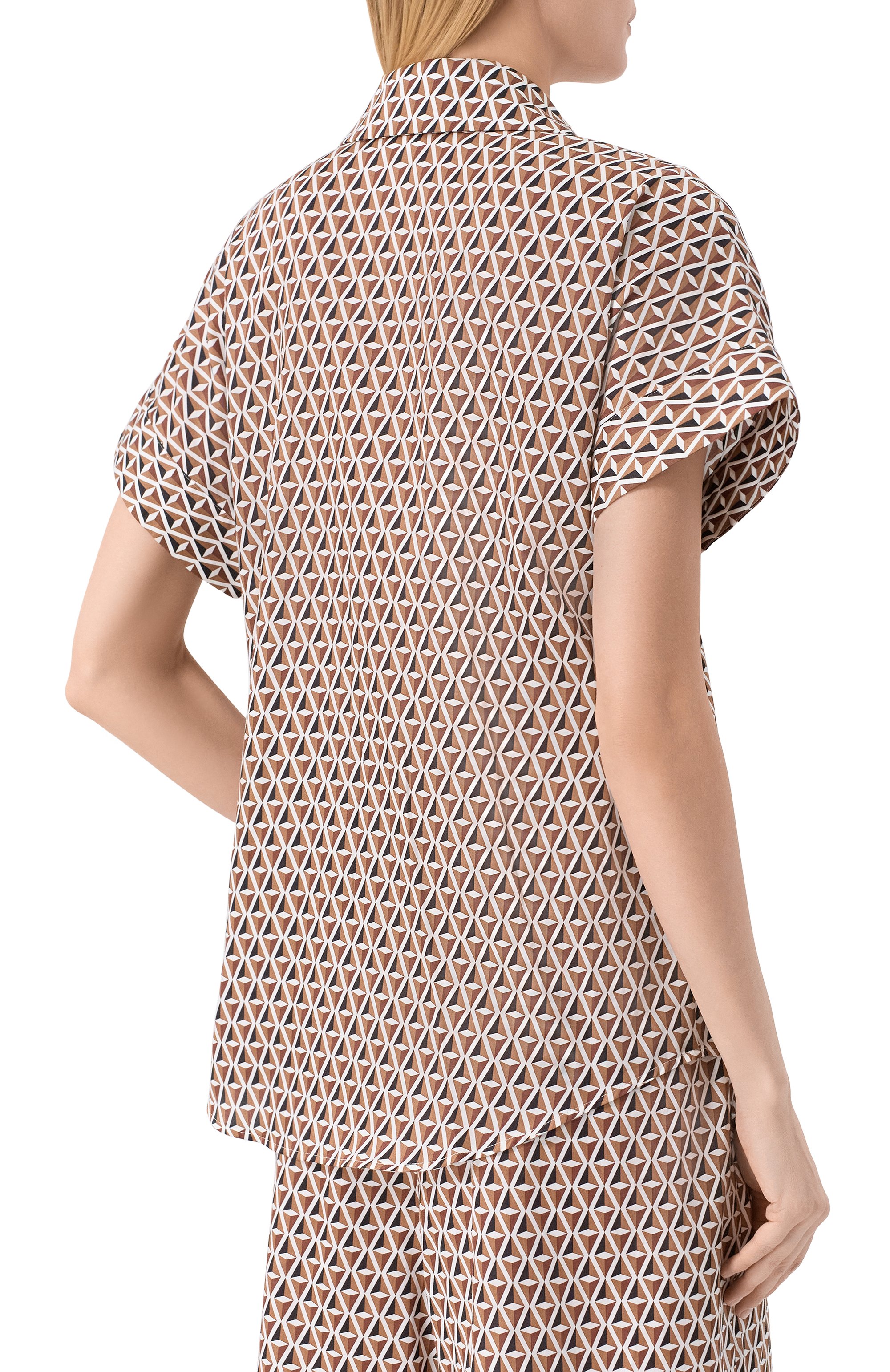 Хлопковая рубашка MAX MARA, арт. BCHCREA 261611101, фото 4