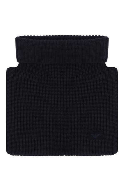 Шарф-манишка из хлопка и шерсти EMPORIO ARMANI, арт. EB000683/AF17338