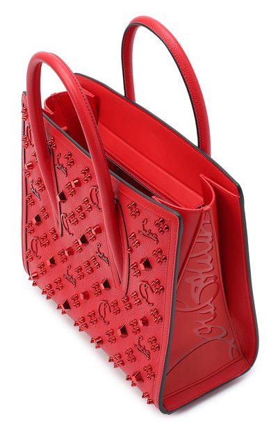 Сумка-тоут paloma medium CHRISTIAN LOUBOUTIN, арт. paloma s medium calf emp/sp loubinthesky ss20, фото 4