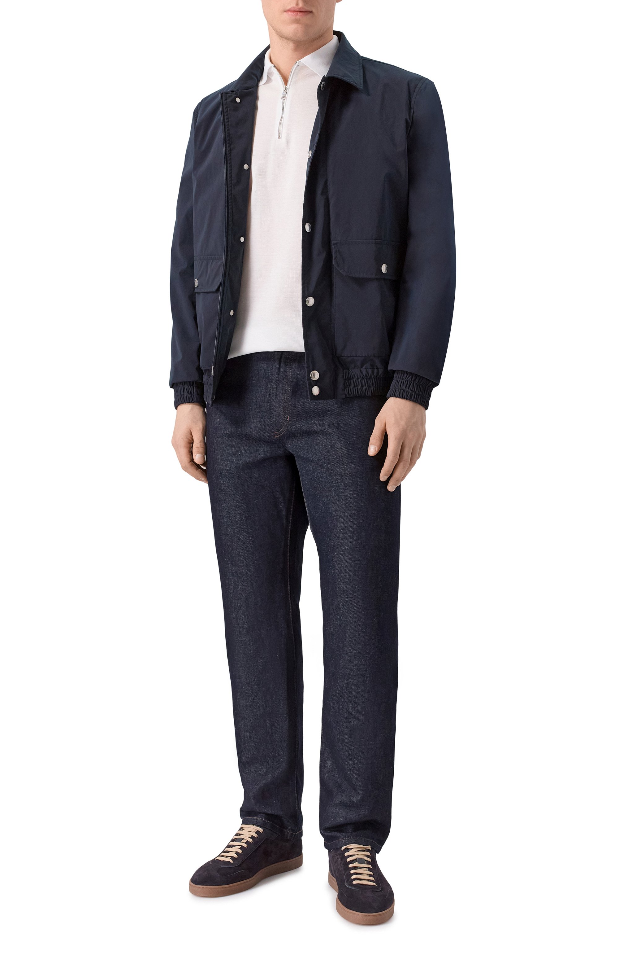 Хлопковое поло PAUL&SHARK, арт. 25411238, фото 2