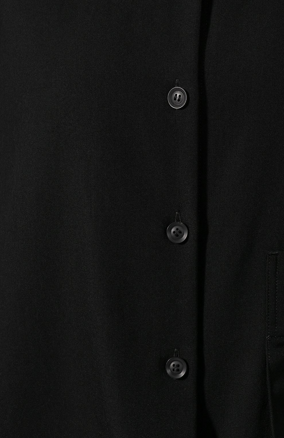 Шерстяное платье YOHJI YAMAMOTO, арт. NC-D04-100, фото 5