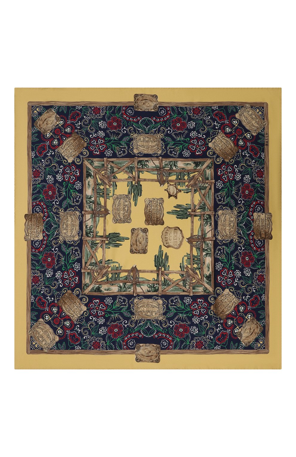 Шелковый платок BALLY, арт. WSC035, фото 5