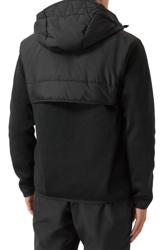 Комбинированная толстовка Moncler Grenoble I20979B00002/M1124 Чёрный  I20979B00002/M1124 Фото 4