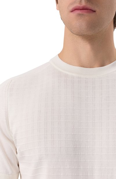 Джемпер из шелка и хлопка CANALI, арт. C1086/MK02272, фото 5