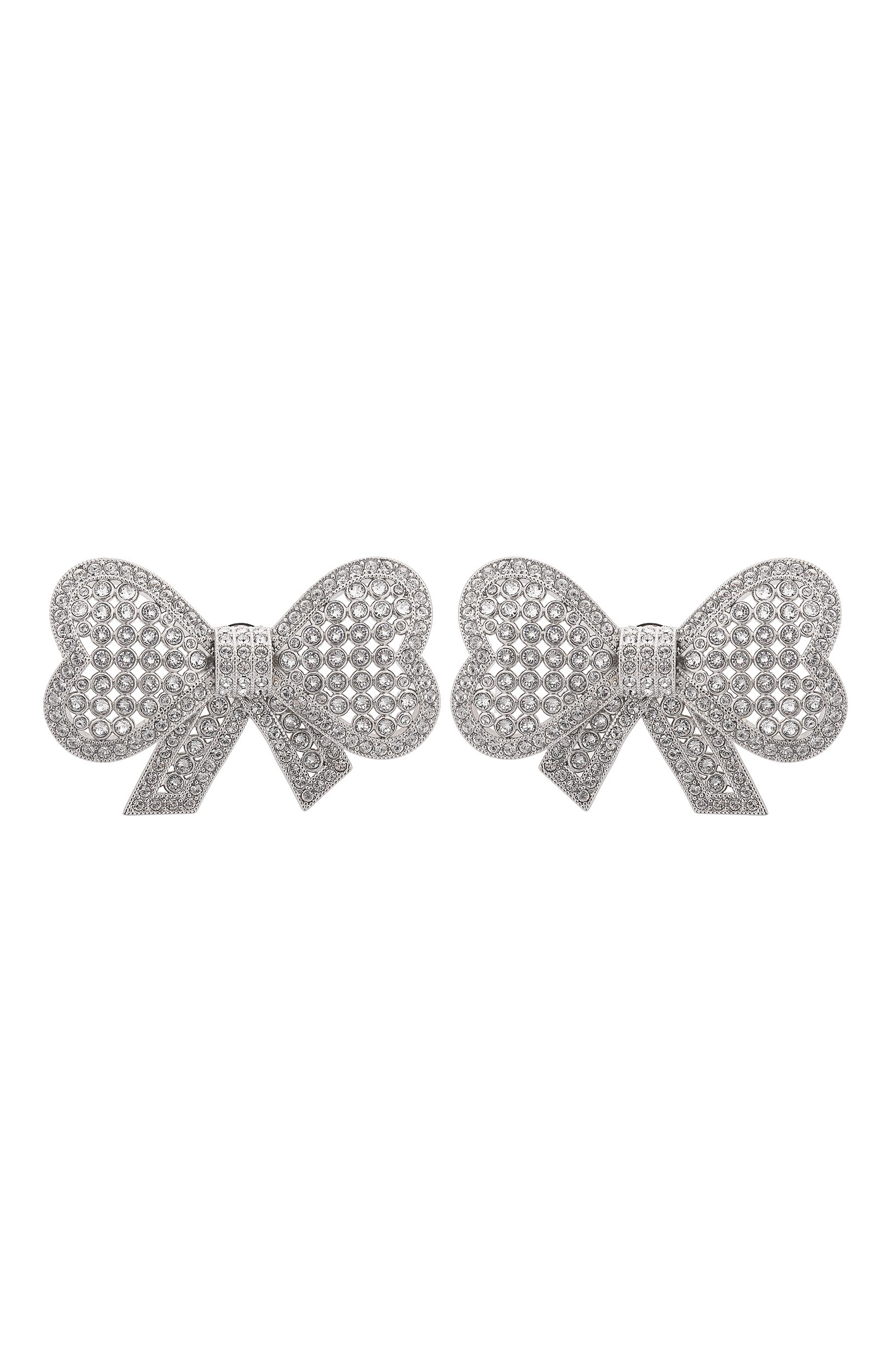 Серьги trop chou VALENTINO серебряного цвета по цене 172000 руб., арт. 9W2J0CA7/YCW, фото 1 Серьги trop chou VALENTINO, арт. 9W2J0CA7/YCW, фото 1