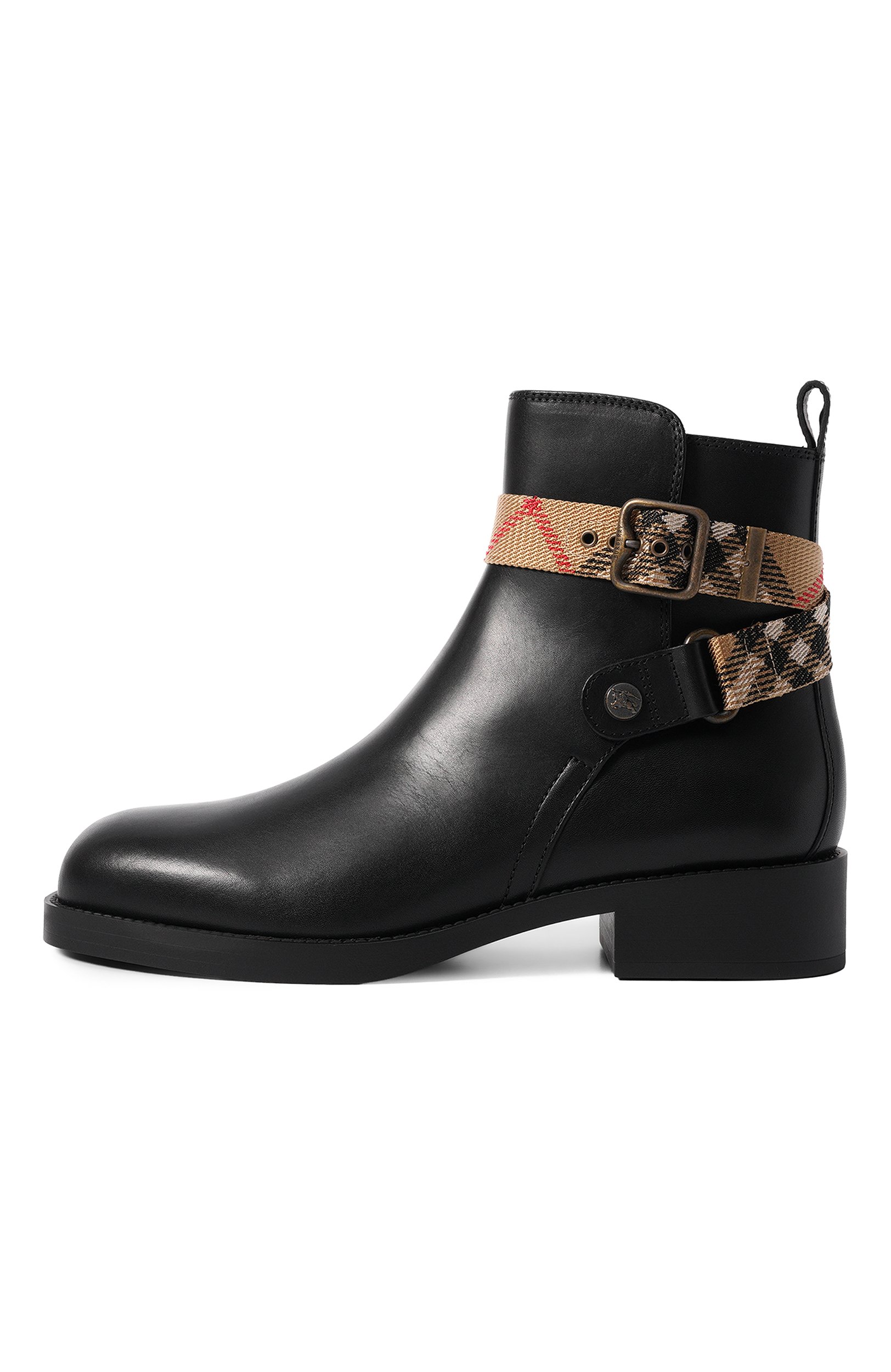 Кожаные ботинки huntley BURBERRY, арт. 8128778, фото 4