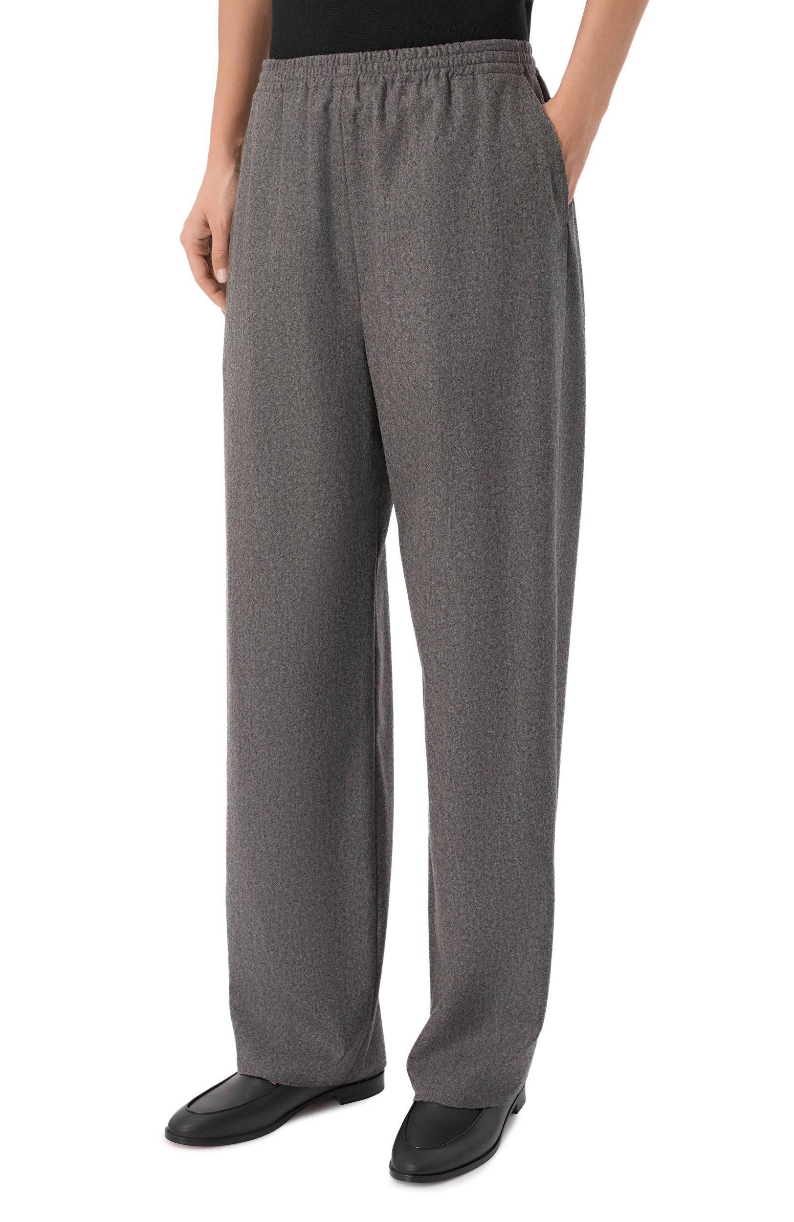Шерстяные брюки JIL SANDER, арт. J02KA0428/J40333, фото 3