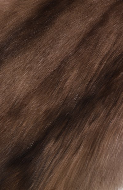 Меховой шарф из соболя MVST, арт. MSC-01 TORTORA, фото 3