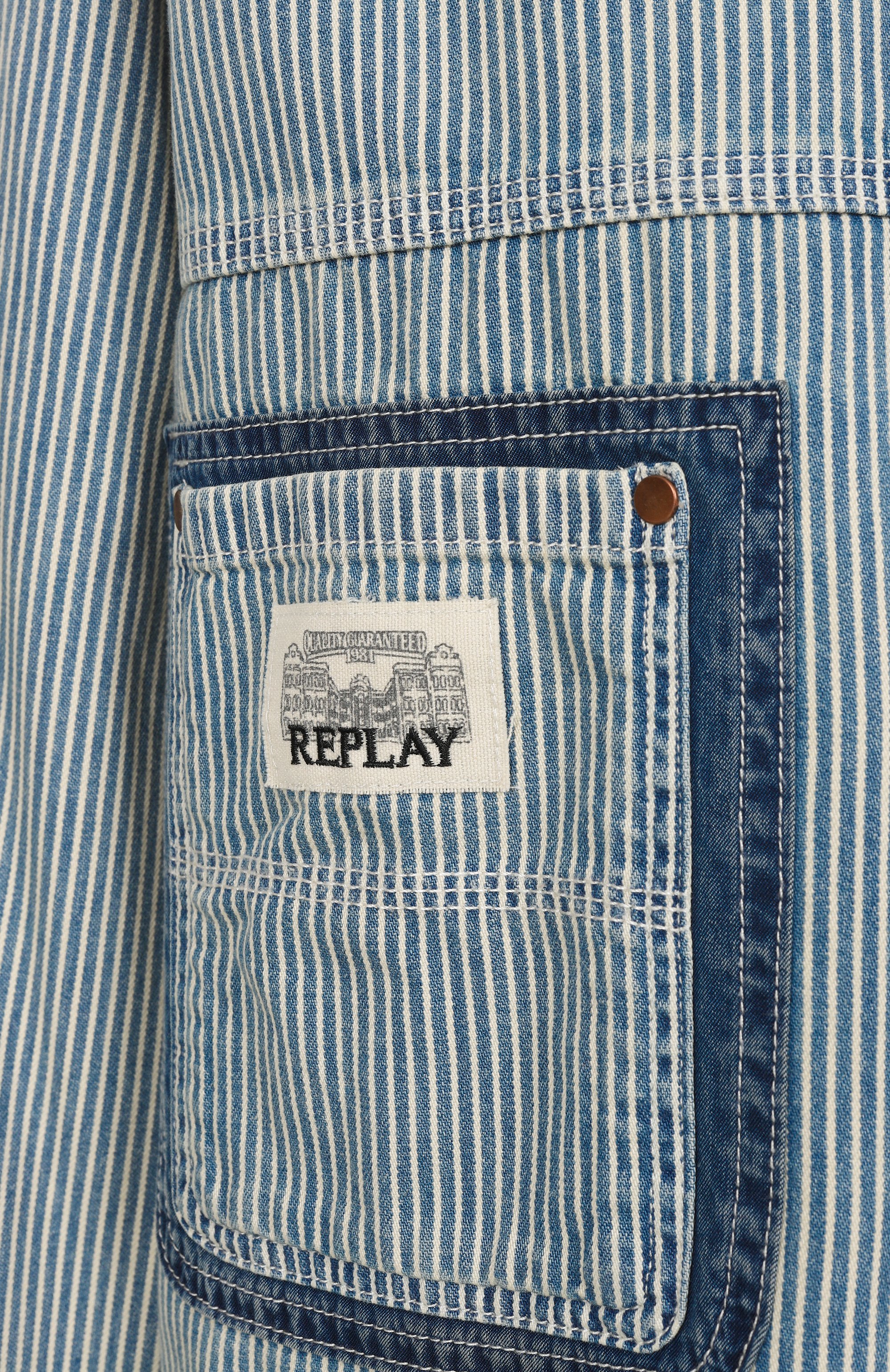 Джинсовая рубашка REPLAY, арт. W2188 .000.850 89A, фото 6