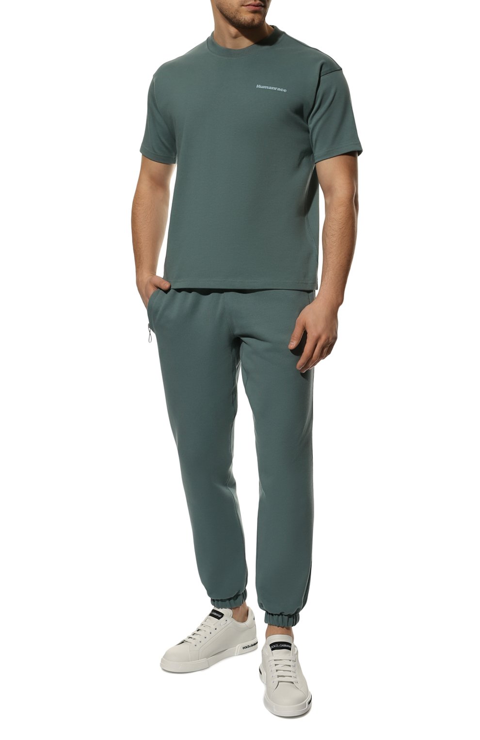 Хлопковая футболка adidas originals x pharrell williams ADIDAS ORIGINALS, арт. HI2957, фото 2