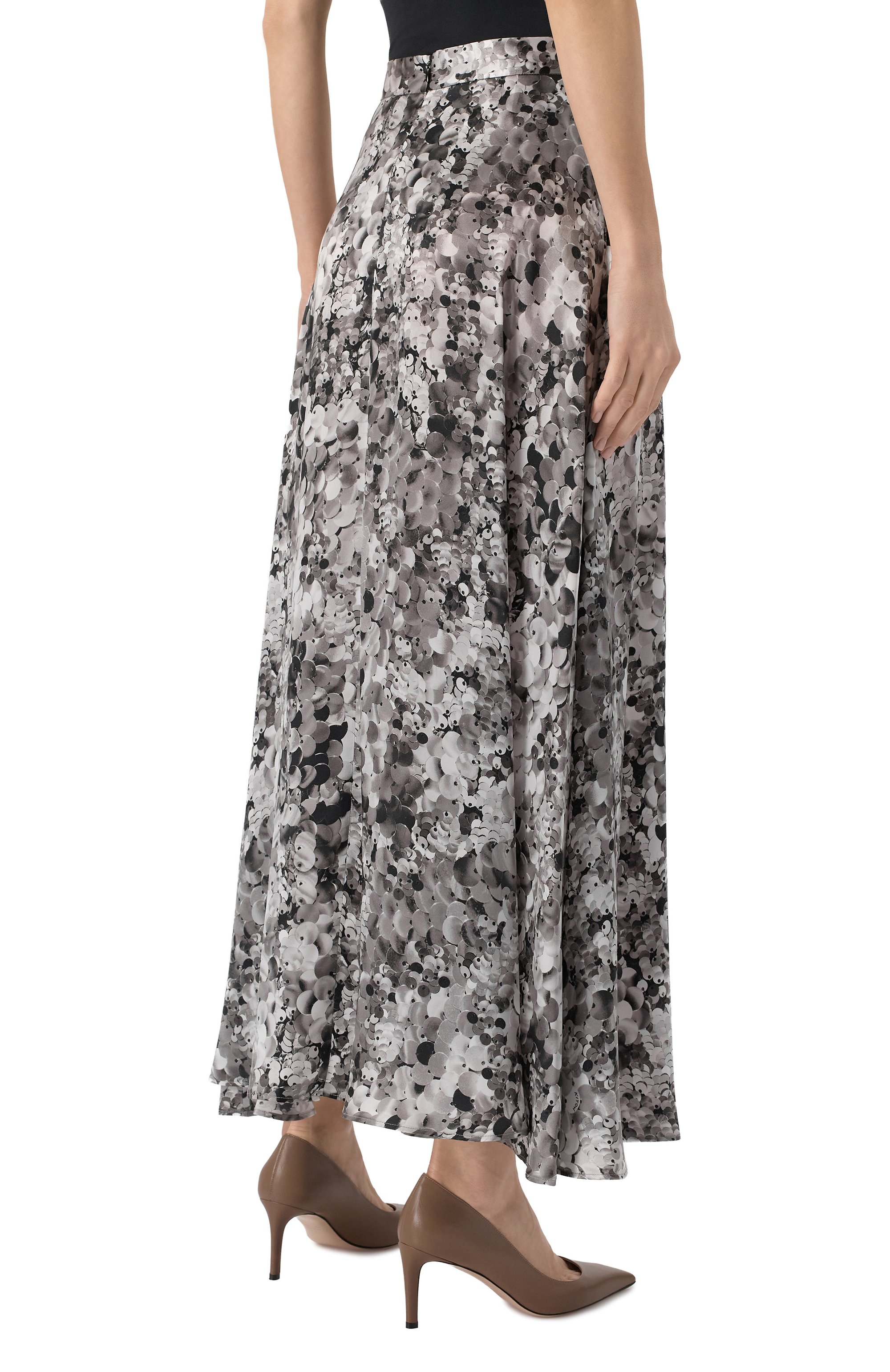 Шелковая юбка KITON, арт. D58211K0585G01, фото 4